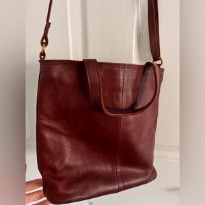 Margot New York Leather crossbody w/ handles